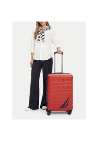 Walizka średnia Nautica. Kolor: czerwony #1