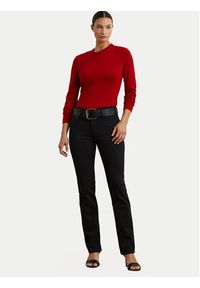 Lauren Ralph Lauren - LAUREN RALPH LAUREN Sweter 200919114016 Czerwony Slim Fit. Kolor: czerwony. Materiał: bawełna #4