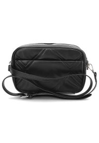 Torebka damska Filippo, z podwójną komorą i regulowanym paskiem, czarna, TD0382/22 BK. Kolor: czarny. Wzór: gładki. Materiał: skórzane. Styl: casual, elegancki #3