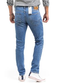 Lee - LEE LUKE MĘSKIE SPODNIE JEANSOWE MIST INDIGO L719MWLU 112322404. Okazja: na randkę, na spotkanie biznesowe, na co dzień. Styl: sportowy, casual, biznesowy #7