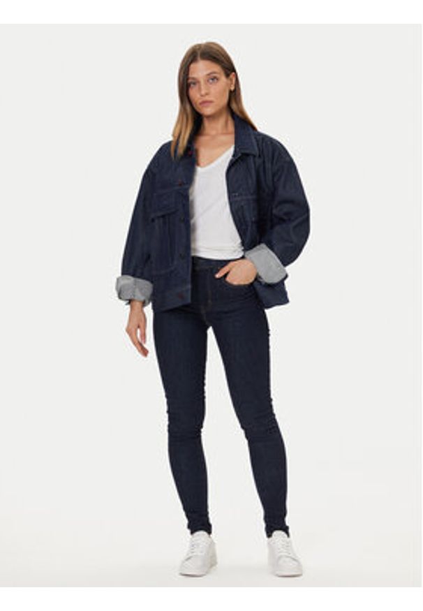 Levi's® Jeansy 721™ 18882-0626 Granatowy Skinny Fit. Kolor: niebieski
