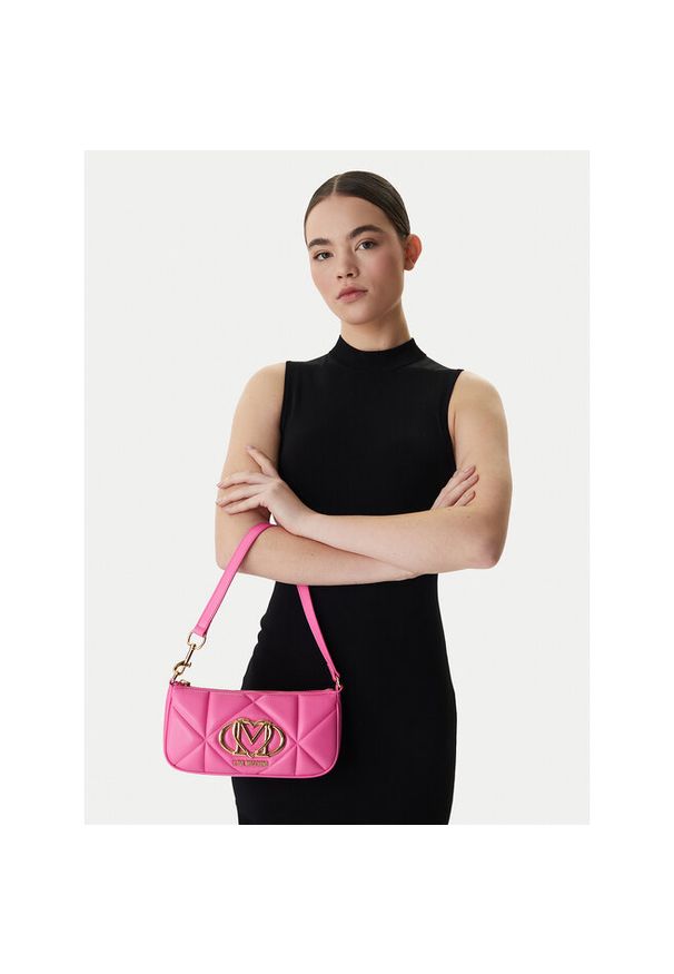 Love Moschino - Torebka LOVE MOSCHINO. Kolor: różowy