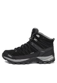 CMP Trekkingi Rigel Mid Trekking Shoes Wp 3Q12947 Czarny. Kolor: czarny. Materiał: zamsz, skóra. Sport: turystyka piesza