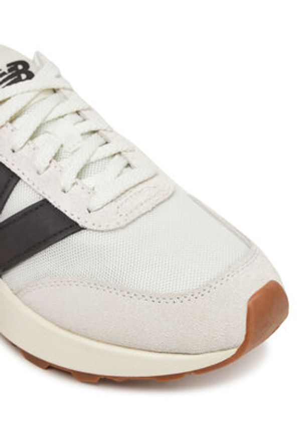 New Balance Sneakersy U370CA Beżowy. Kolor: beżowy. Materiał: zamsz, skóra