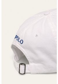 Polo Ralph Lauren - Czapka. Kolor: biały