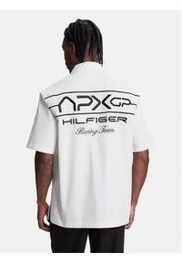 TOMMY HILFIGER - Tommy Hilfiger Koszula F1 Movie Mechanics MW0MW41476 Écru Boxy Fit. Materiał: bawełna #2