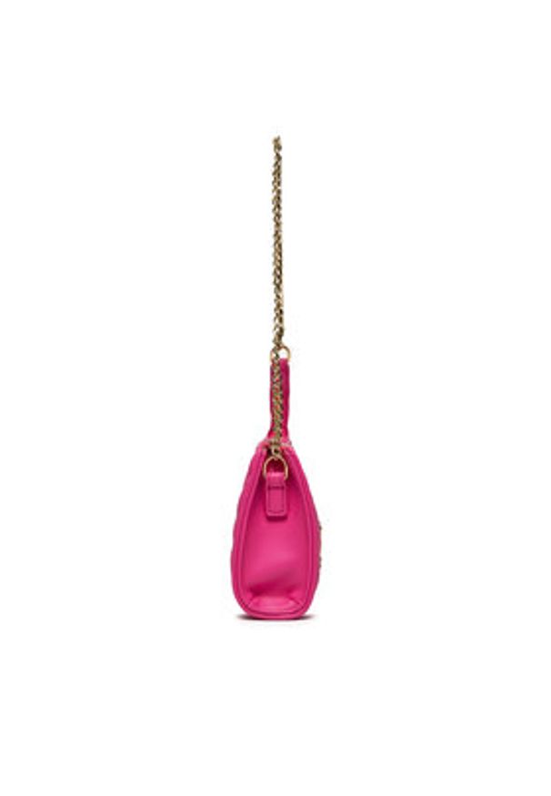 Love Moschino - LOVE MOSCHINO Torebka JC4011PP1ILA0615 Różowy. Kolor: różowy. Materiał: skórzane