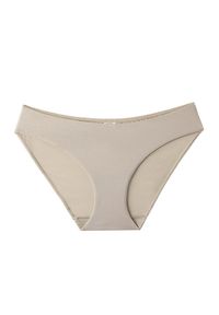 Intica - Figi trójkątne z wysokiej jakości materiałów na co dzień Moni. Kolor: beżowy. Materiał: materiał