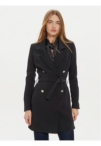 Guess Sukienka koktajlowa Leonie W4BK46 WGLO2 Czarny Regular Fit. Kolor: czarny. Materiał: syntetyk. Styl: wizytowy