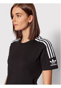 Adidas - adidas T-Shirt Tight Tee HF7457 Czarny Regular Fit. Kolor: czarny. Materiał: bawełna