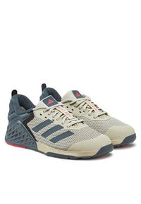 Adidas - adidas Buty na siłownię Dropset 3 JI3901 Szary. Kolor: szary. Materiał: materiał. Sport: fitness