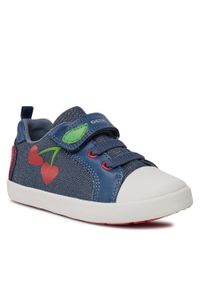 Sneakersy Geox B Kilwi Girl B45D5B 00954 C4327 S Avio/Red. Kolor: niebieski