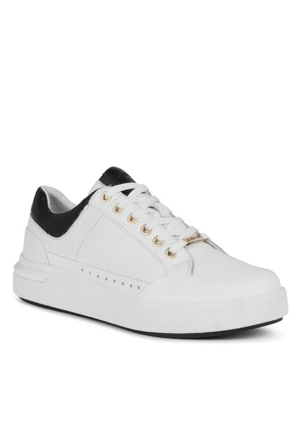 Geox Sneakersy D Dalyla A D36QFA-04654 C0404 Biały. Kolor: biały