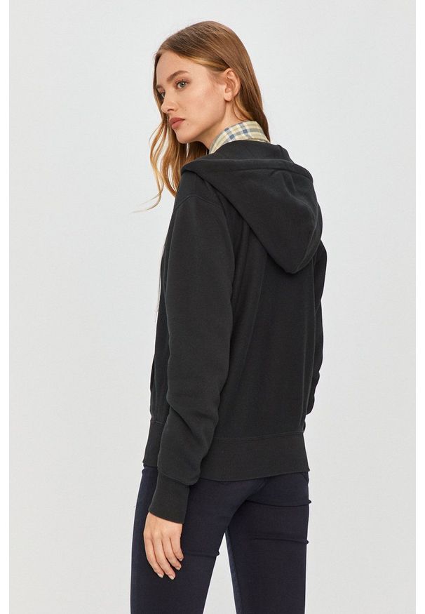 Polo Ralph Lauren - Bluza. Okazja: na co dzień. Typ kołnierza: polo. Kolor: czarny. Styl: casual