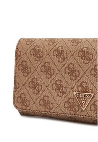 Guess Torebka Noelle II Mini HWBG96 72750 Brązowy. Kolor: brązowy. Materiał: skórzane