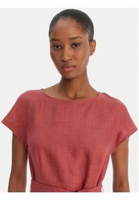 Weekend Max Mara Sukienka letnia Esordio 2615221052 Czerwony Regular Fit. Kolor: czerwony. Materiał: len. Sezon: lato #4