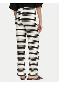 YSABEL MORA - Ysabel Mora Spodnie dzianinowe 86217 Beżowy Relaxed Fit. Kolor: beżowy. Materiał: bawełna #3