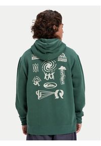 Quiksilver Bluza Salt Water Graphic EQYFT05126 Zielony Regular Fit. Kolor: zielony. Materiał: bawełna #5