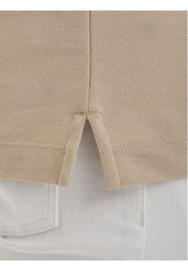 BOSS Polo Pallas 50553564 Beżowy Regular Fit. Typ kołnierza: polo. Kolor: beżowy. Materiał: bawełna