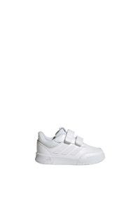 Adidas - Tensaur Hook and Loop Shoes. Kolor: biały, wielokolorowy, szary. Materiał: materiał
