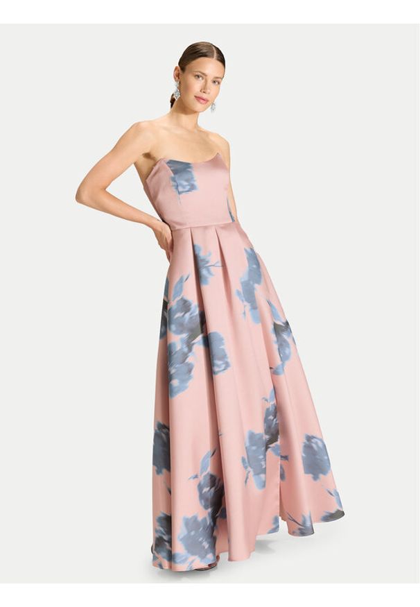 Swing Sukienka wieczorowa 5AK12800 Różowy Regular Fit. Kolor: różowy. Materiał: syntetyk. Styl: wizytowy