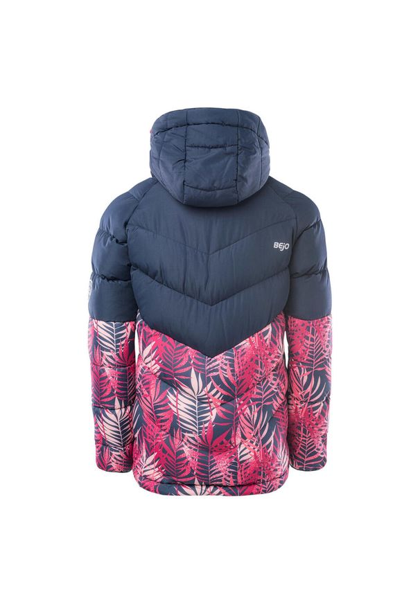 BEJO - Kurtka Dla Dziewczynki Pikowanie Baldey II. Kolor: niebieski, wielokolorowy, żółty