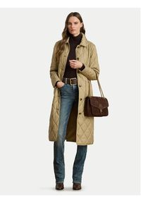 Lauren Ralph Lauren - LAUREN RALPH LAUREN Kurtka puchowa 297980103002 Beżowy Straight Fit. Kolor: beżowy. Materiał: syntetyk #6