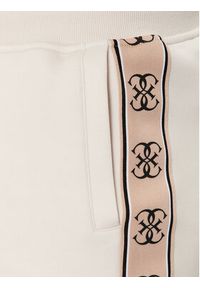 Guess Szorty materiałowe Mickey Z4RD04 KB3P2 Écru Regular Fit. Materiał: bawełna