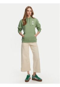 Roxy Bluza ERJFT04952 Zielony. Kolor: zielony. Materiał: syntetyk #2