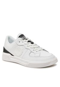 Just Cavalli Sneakersy 76QA3SB5 Biały. Kolor: biały