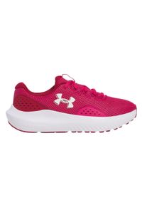 Buty do biegania damskie Under Armour Charged Surge 4. Kolor: czerwony. Sport: bieganie