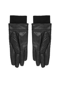 Guess Rękawiczki Damskie AW5402 POL02 Czarny. Kolor: czarny. Materiał: skóra #3