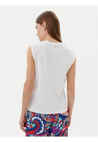 Lola Casademunt by Maite Bluzka MS2515023 Biały Regular Fit. Kolor: biały. Materiał: bawełna #3