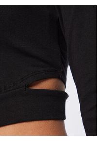 Champion Bluzka 115652 Czarny Slim Fit. Kolor: czarny. Materiał: bawełna #4