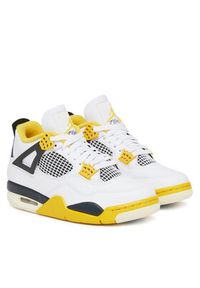 Nike Sneakersy Air Jordan 4 Retro AQ9129 101 Biały. Kolor: biały. Materiał: skóra. Model: Nike Air Jordan #6