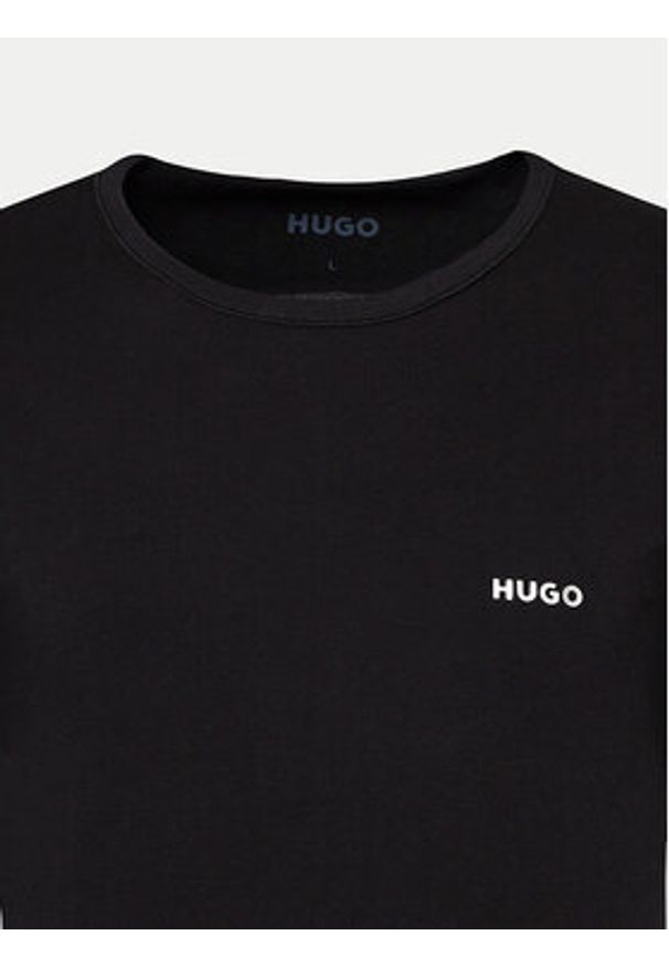 Hugo - HUGO Komplet t-shirtów 50480088 Czarny Regular Fit. Kolor: czarny. Materiał: bawełna
