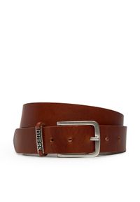 Guess Pasek Męski Detailed Loop Belt M4BZ29 L0VE0 Brązowy. Kolor: brązowy. Materiał: skóra #1