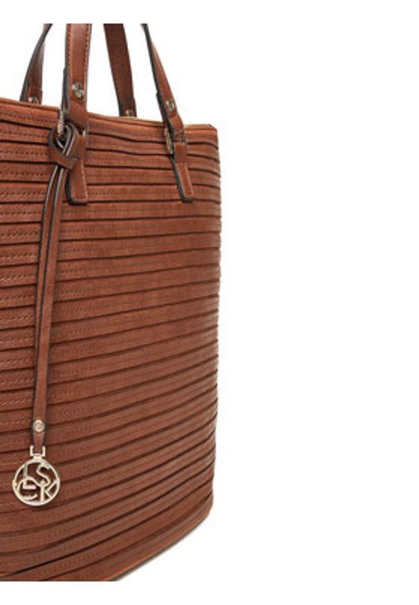 Lasocki Plecak CEO-LSK-K-024-06 Brązowy. Kolor: brązowy. Materiał: materiał