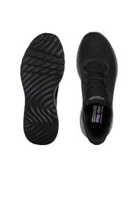 skechers - Buty treningowe męskie Skechers 118300BBK. Zapięcie: bez zapięcia. Kolor: czarny. Materiał: syntetyk, tkanina, materiał. Szerokość cholewki: normalna
