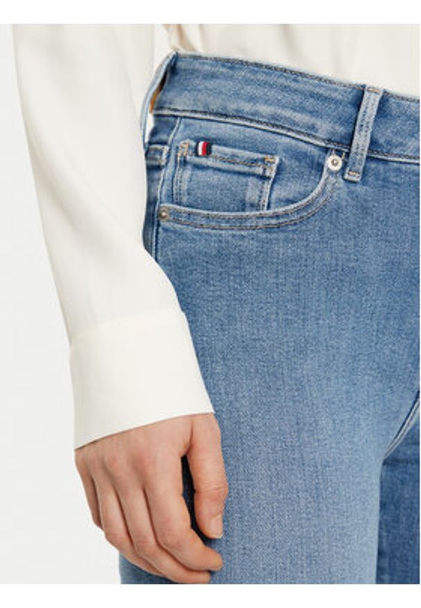 TOMMY HILFIGER - Tommy Hilfiger Jeansy Harlem WW0WW43716 Niebieski Skinny Fit. Kolor: niebieski