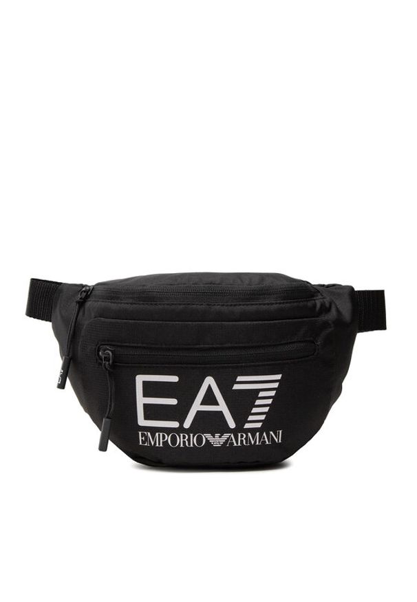 Saszetka nerka EA7 Emporio Armani. Kolor: czarny
