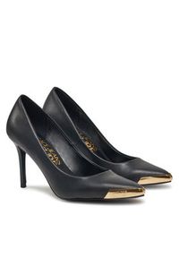 Versace Jeans Couture Szpilki 78VA3S50 Czarny. Kolor: czarny. Materiał: skóra. Obcas: na szpilce #2