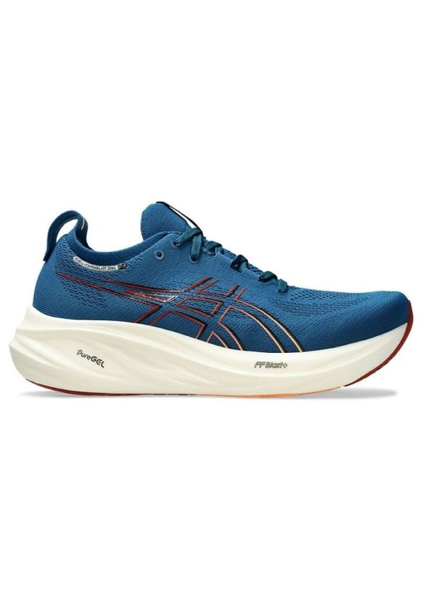 Buty Asics Gel Nimbus 26 1011B794-404 niebieskie. Kolor: niebieski. Szerokość cholewki: normalna. Sport: bieganie