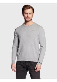 Pepe Jeans Sweter Andre PM702240 Szary Regular Fit. Kolor: szary. Materiał: bawełna #1
