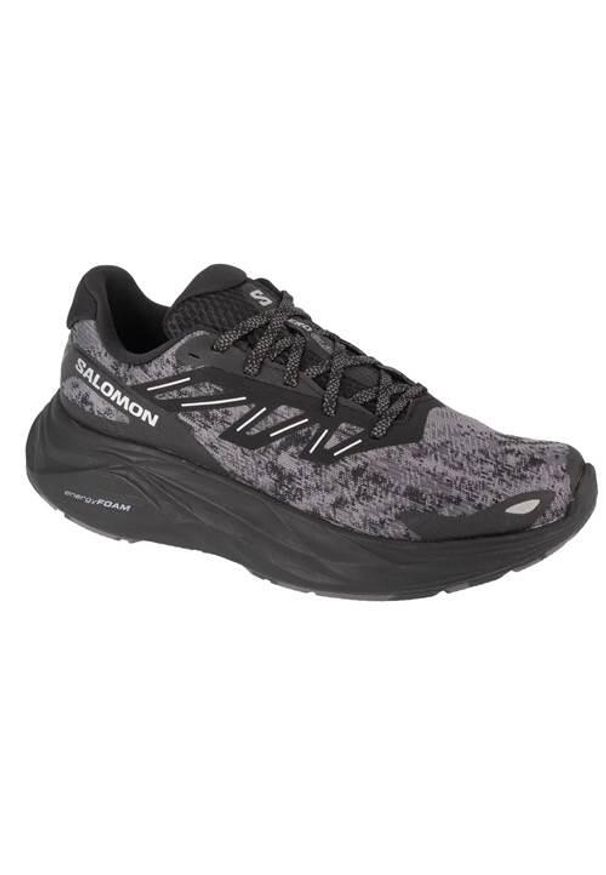 salomon - Buty do biegania męskie Salomon Aero Glide 2. Zapięcie: sznurówki. Kolor: wielokolorowy, czarny. Materiał: materiał, syntetyk, tkanina. Szerokość cholewki: normalna