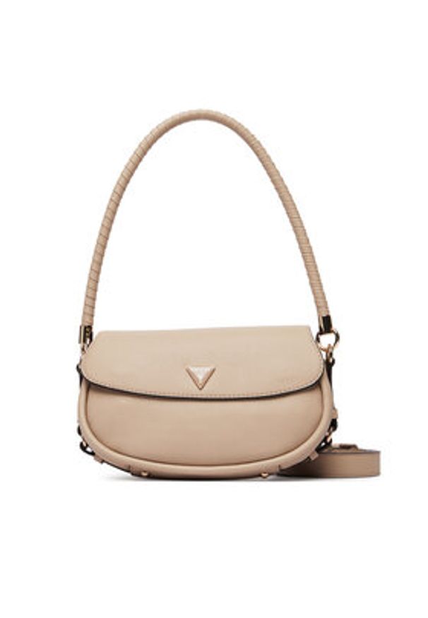 Guess Torebka Danya HWBG99 18190 Beżowy ciemny. Kolor: beżowy. Materiał: skórzane