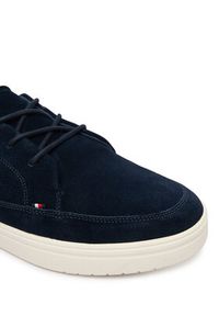 TOMMY HILFIGER - Tommy Hilfiger Sneakersy Hilfiger Light Hybrid Suede Shoe FM0FM05788 Granatowy. Kolor: niebieski. Materiał: zamsz, skóra #5