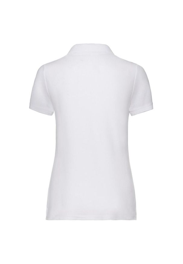 FRUIT OF THE LOOM - Koszulka Polo Dla Dorosłych Unisex 65/35 Pique. Typ kołnierza: polo. Kolor: biały
