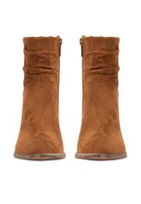 Jenny Fairy Botki MARTINA WS14438-22 Brązowy. Kolor: brązowy. Materiał: materiał #2