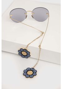 Gucci okulary przeciwsłoneczne damskie kolor złoty. Kolor: złoty #7